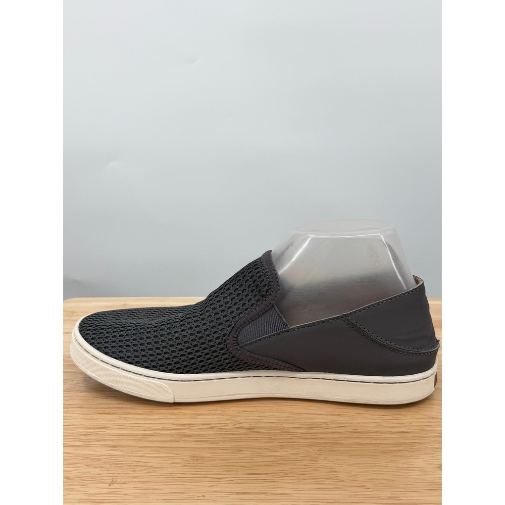 OluKai Pehuea Womens W9 Slip On Sneakers Gray Mesh Lightweight Walking Shoes - Picture 6 of 11